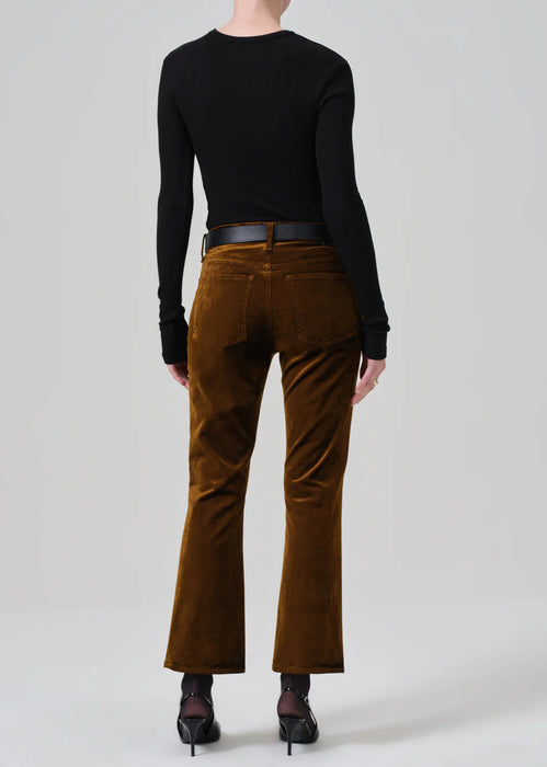 Isola Cropped Trouser Velvet