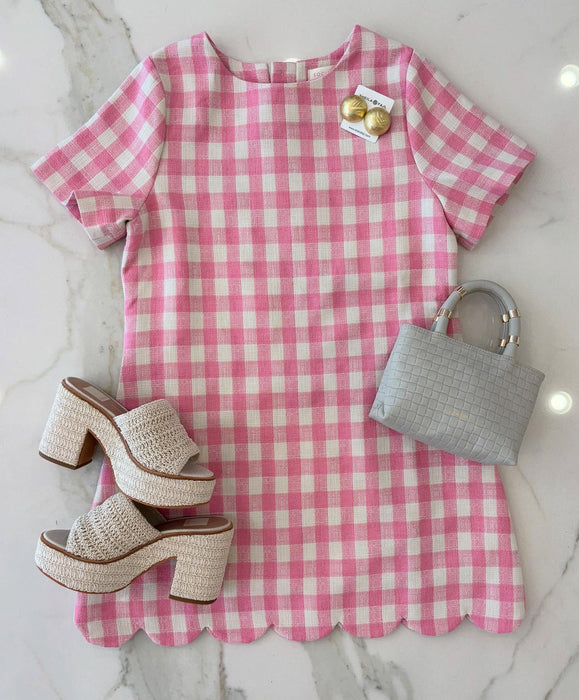 Plaid Mini Dress