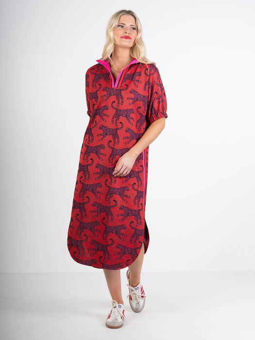 Jaguar Poppy Caftan