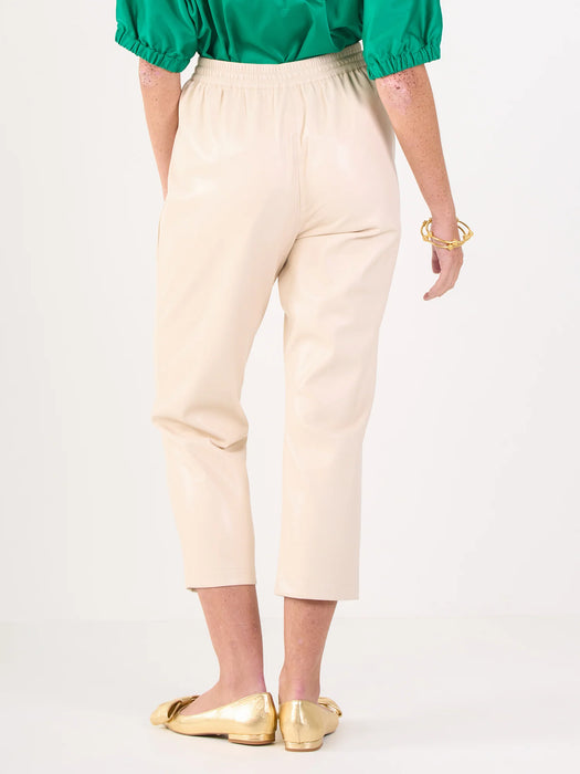 Faux Leather Joy Jogger