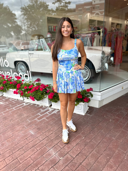 Floral Athletic Romper