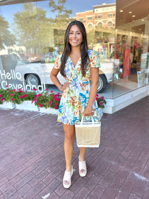 Beach Club Floral Dress