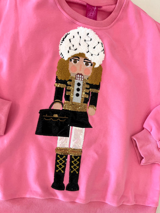 Shopping Nutcracker Sweatshirt