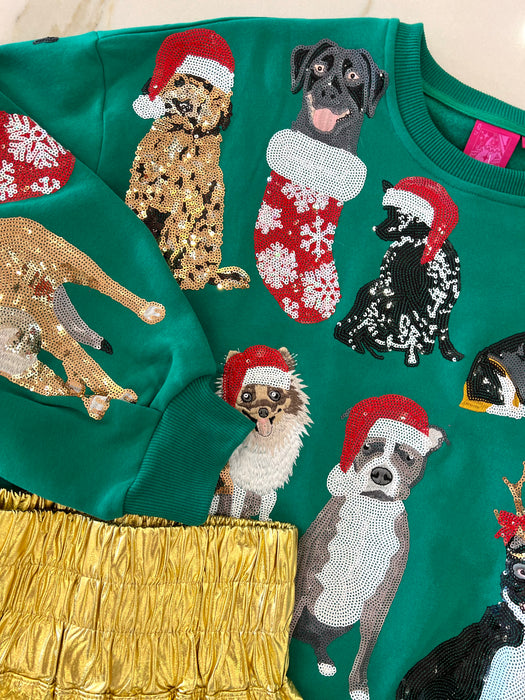 Christmas Puppies Sweatshirt