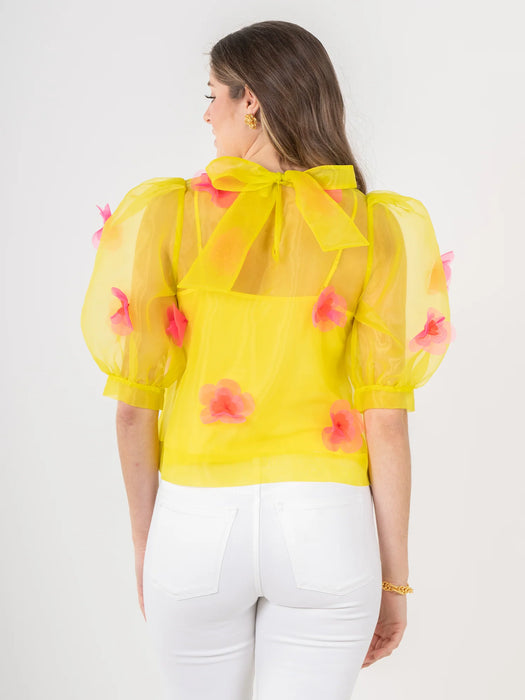 Organza Garden Party Top