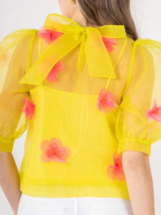 Organza Garden Party Top