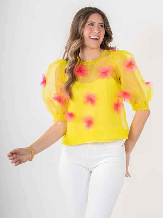 Organza Garden Party Top