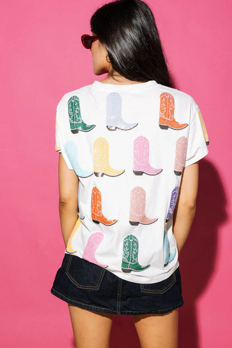 Cowboy Boot Tee